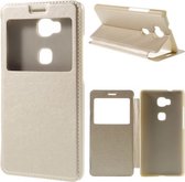 View cover wallet hoesje goud Huawei Honor Play 5X
