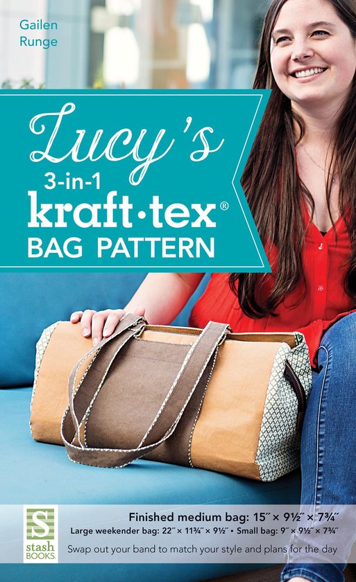 Lucy's 3-in-1 kraft-tex Bag Pattern - cover