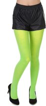 Vegaoo - Fluo groene panty voor volwassenen