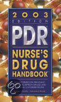 PDR Nurse's Drug Handbook 2003