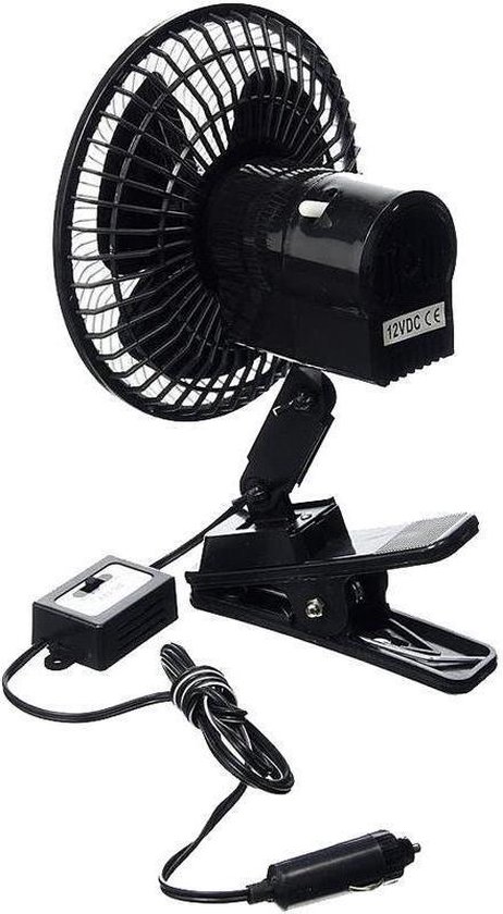 Ventilateur Avant à pince 15CM 12V 1 tête - Norauto