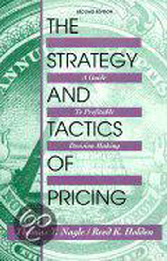 Strategy and Tactics of Pricing - cover