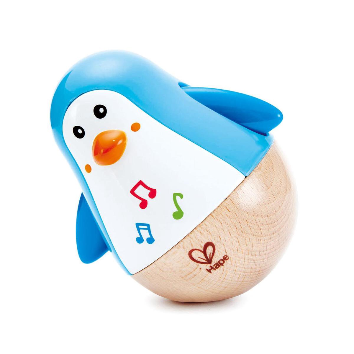 Hape Pinguin Muzikale Wiebelaar - Sensorisch Babyspeelgoed vanaf 6 Maanden — afbeelding 9