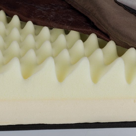 Trixie Vitaal - Orthopedisch Hondenkussen - Taupe/Lichtgrijs - 60X40 cm