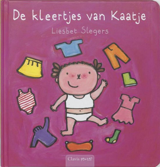 Cover van het boek 'Kleertjes van Kaatje' van Liesbet Slegers