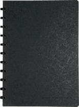 3x Atoma meetingbook, A4, zwart, gelijnd