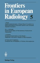 Frontiers in European Radiology 5 - Frontiers in European Radiology