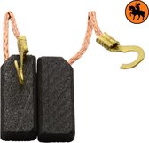 Koolborstelset voor Peugeot Schuurmachine PC20552CA - 6x8x18mm
