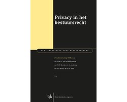 Jonge VAR-reeks 13 - Privacy in het bestuursrecht