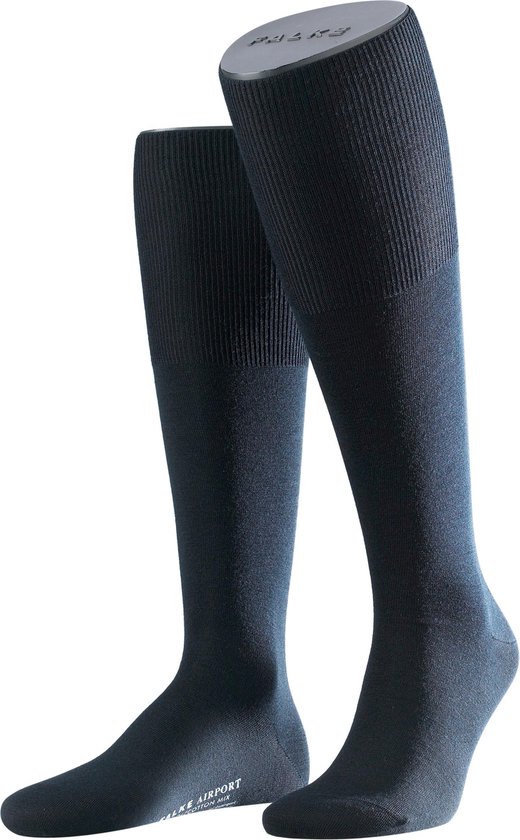 Chaussettes FALKE Airport pour hommes - Bleu marine foncé - Taille 47-48