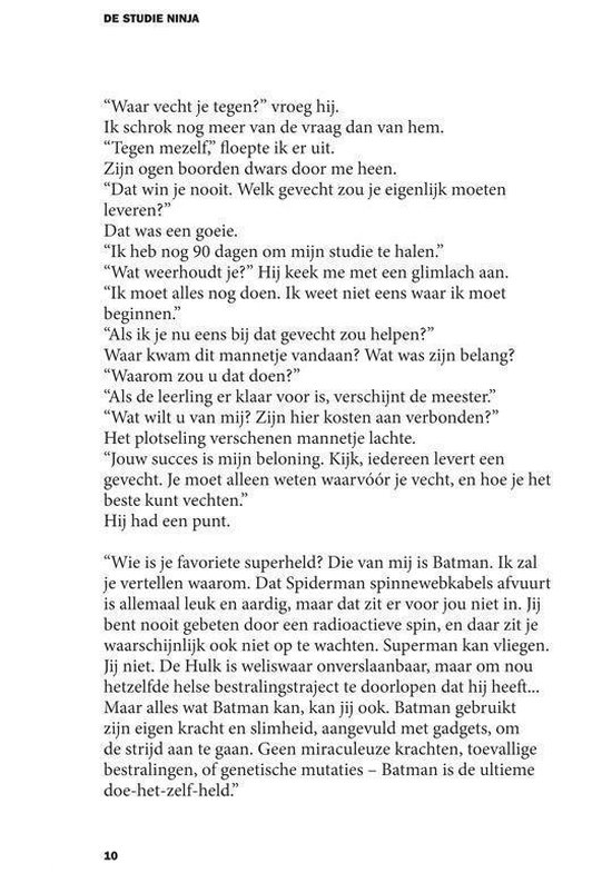 De studie ninja