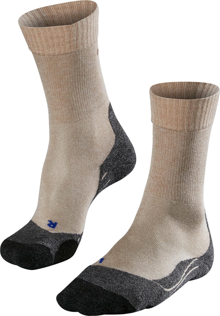 FALKE TK2 Cool Wandelsokken anti blaren medium padding functioneel garen sportsokken dames Beige