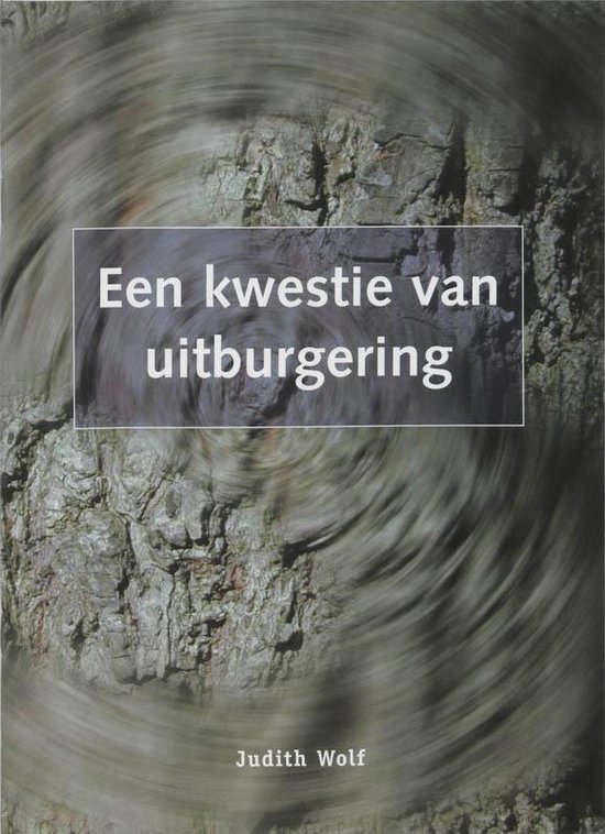 Omslag van Kwestie Van Uitburgering
