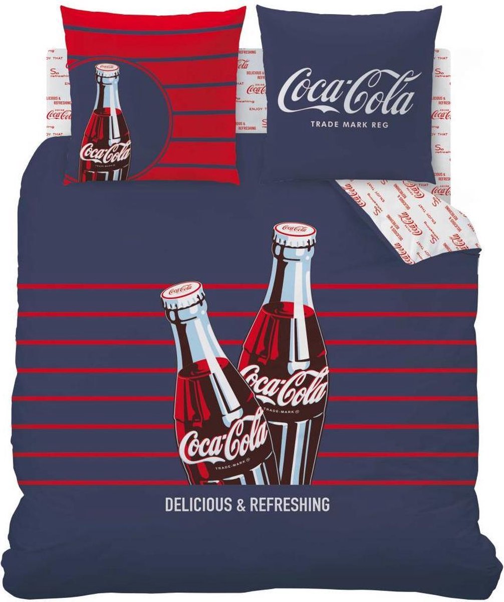aanraken blik Overleving Coca Cola Lines - Dekbedovertrek - Lits Jumeaux - 240 x 220 cm - Multi |  bol.com