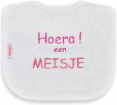 Tekstslabber Hoera een Meisje hoera een meisje