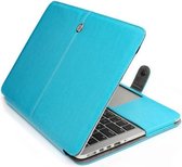 Laptophoes Voor MacBook Retina 15 inch A1398 - Laptoptas - met sluiting - Turquoise