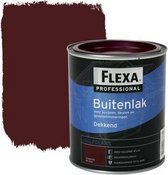 Flexa Professional Buitenlak Dekkend Wijnrood B6.30.12 750 Ml