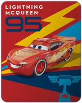 Disney Cars Generation - Fleeceplaid - 110 x 140 cm - Rood