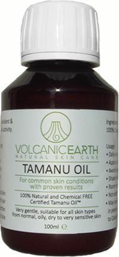 Originele pure Tamanu Olie - 100ml (huidproblemen) VolcanicEarth