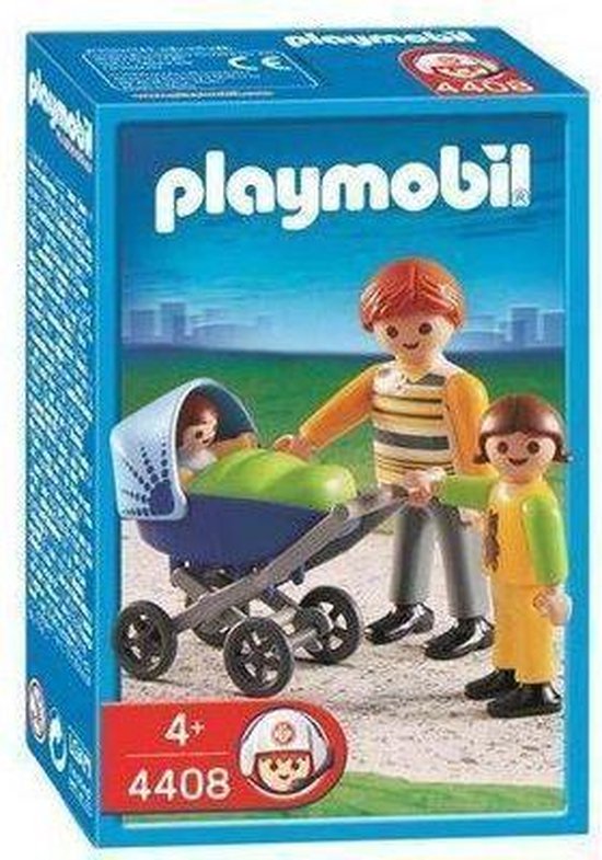 PLAYMOBIL Vader met Kinderwagen - 4408 | bol.com
