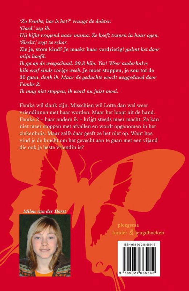 Mijn Allerliefste Vijand - back cover