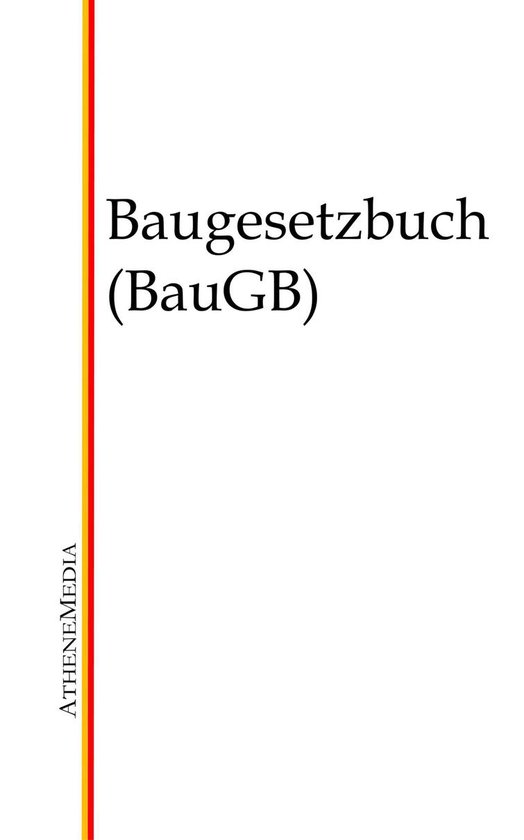 Baugesetzbuch (BauGB) - cover