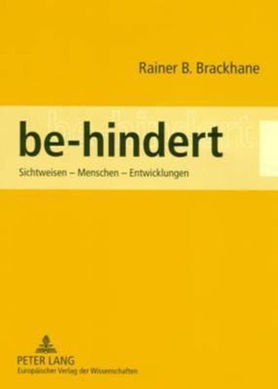 Be-Hindert - cover