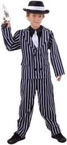 Maffia Kostuum | Jaren 20 Gangster | Jongen | Medium | Carnaval kostuum | Verkleedkleding