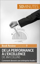 Book Review 9 - De la performance à l'excellence de Jim Collins (analyse de livre)