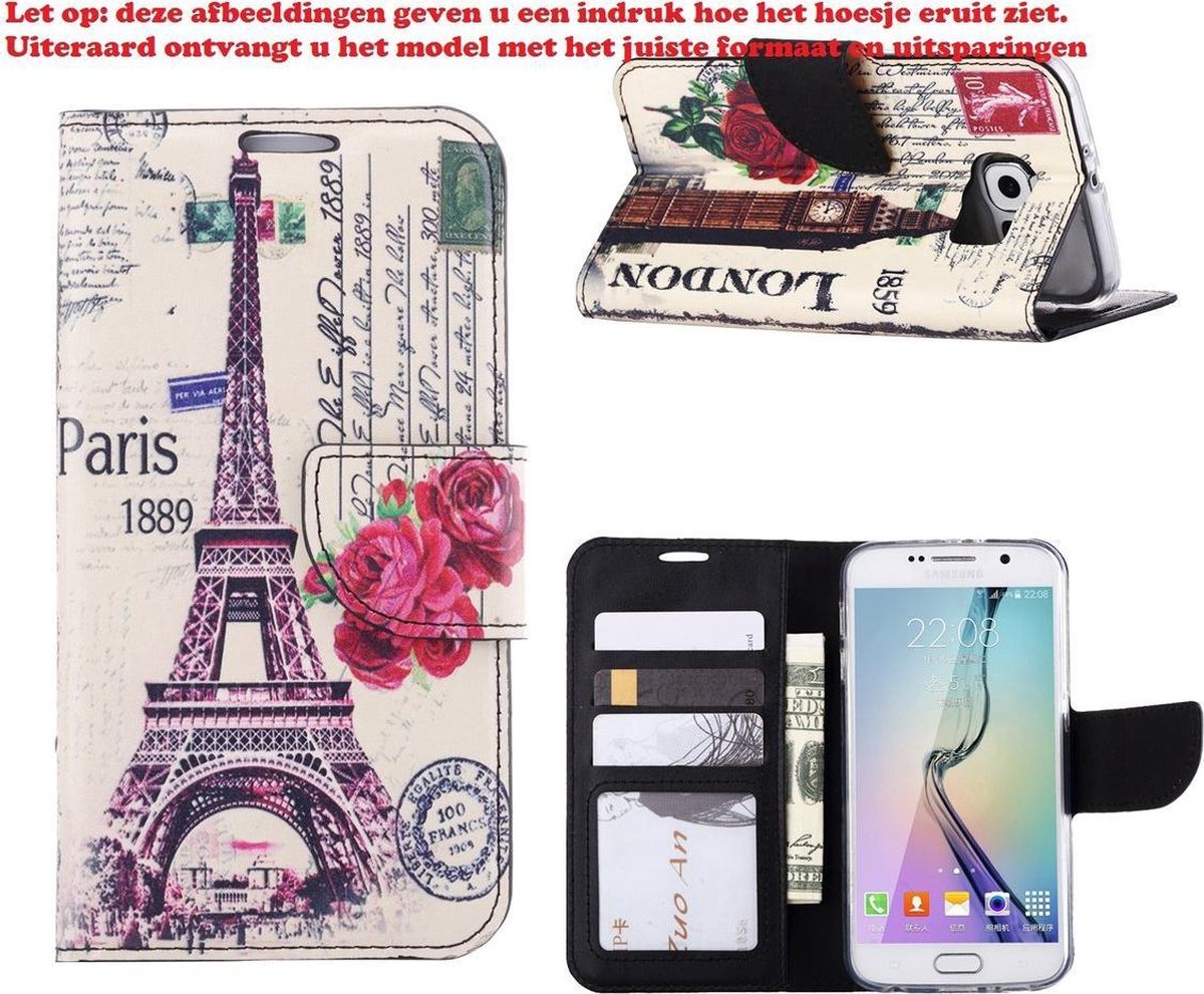 Parijs Boekmodel Hoesje iPhone 6S Plus / 6 Plus