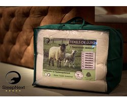 Texel wol 4 seizoenen Hotel dekbed - 100% Scheerwol - 240x220