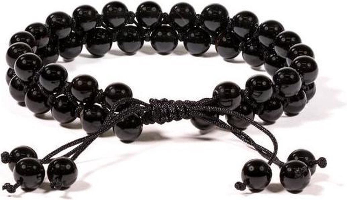 Armband van zwarte Agaat