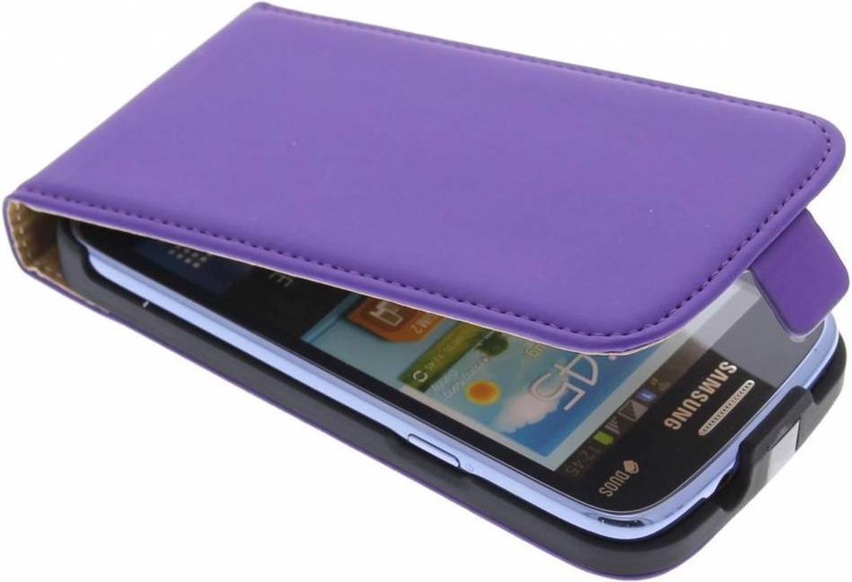 Mobiparts Premium Flip Case Samsung Galaxy Core Purple