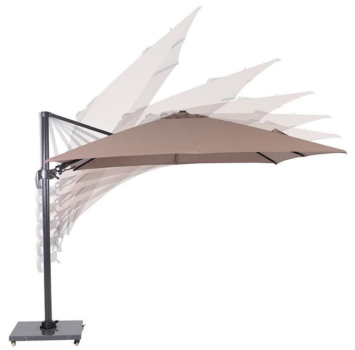 Garden Impressions Hawaii zweefparasol inclusief