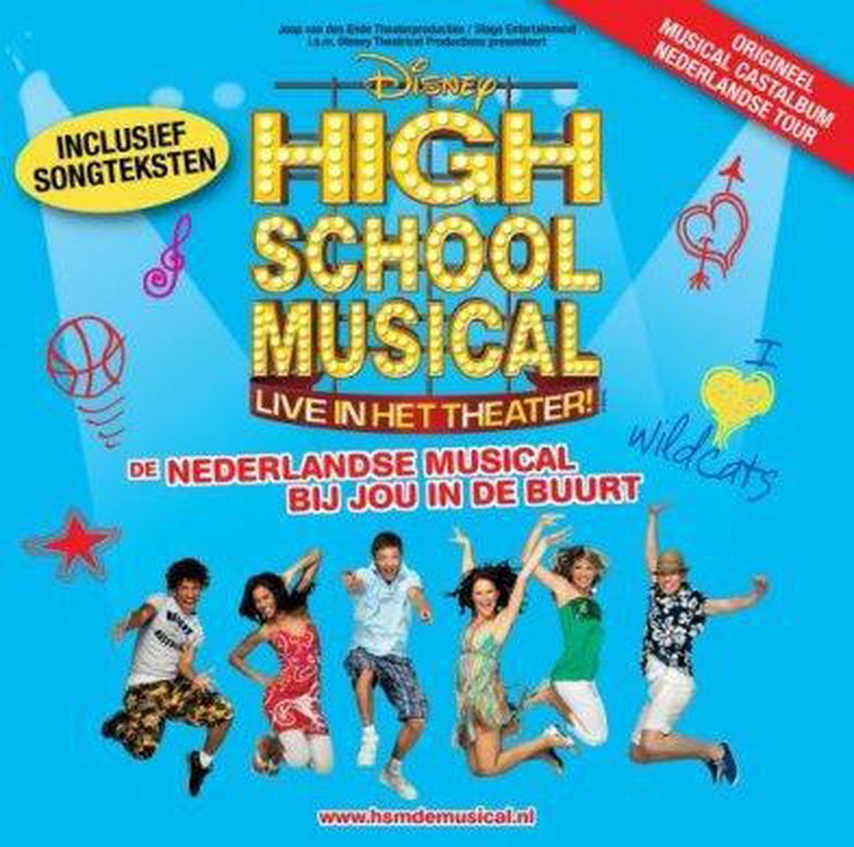 CD HIGH SCHOOL MUSICAL - Original Netherlands Cast 2008 --> Musical CDs,  DVDs @ SoundOfMusic-Shop