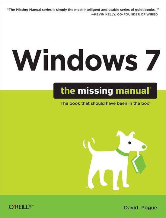 Windows 7: The Missing Manual - cover