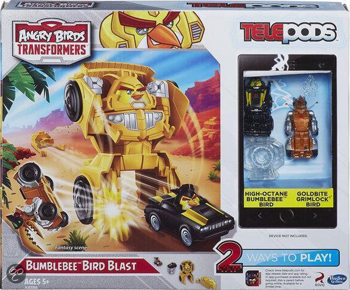 Telepods Angry Birds Transformers Bumblebee Blast - Speelset | bol.com