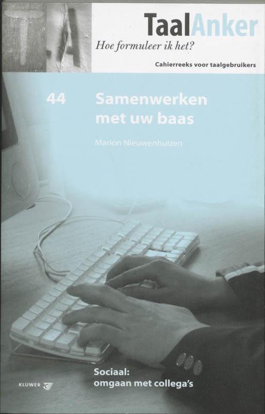 Cover van het boek 'Samenwerken met uw baas / druk 1'
