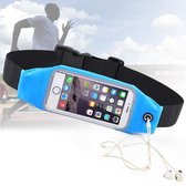 Waterproof running belt/wterproof sport band/ waistband/ sport heupband iPhone 6 / 7 / 8. Blauw