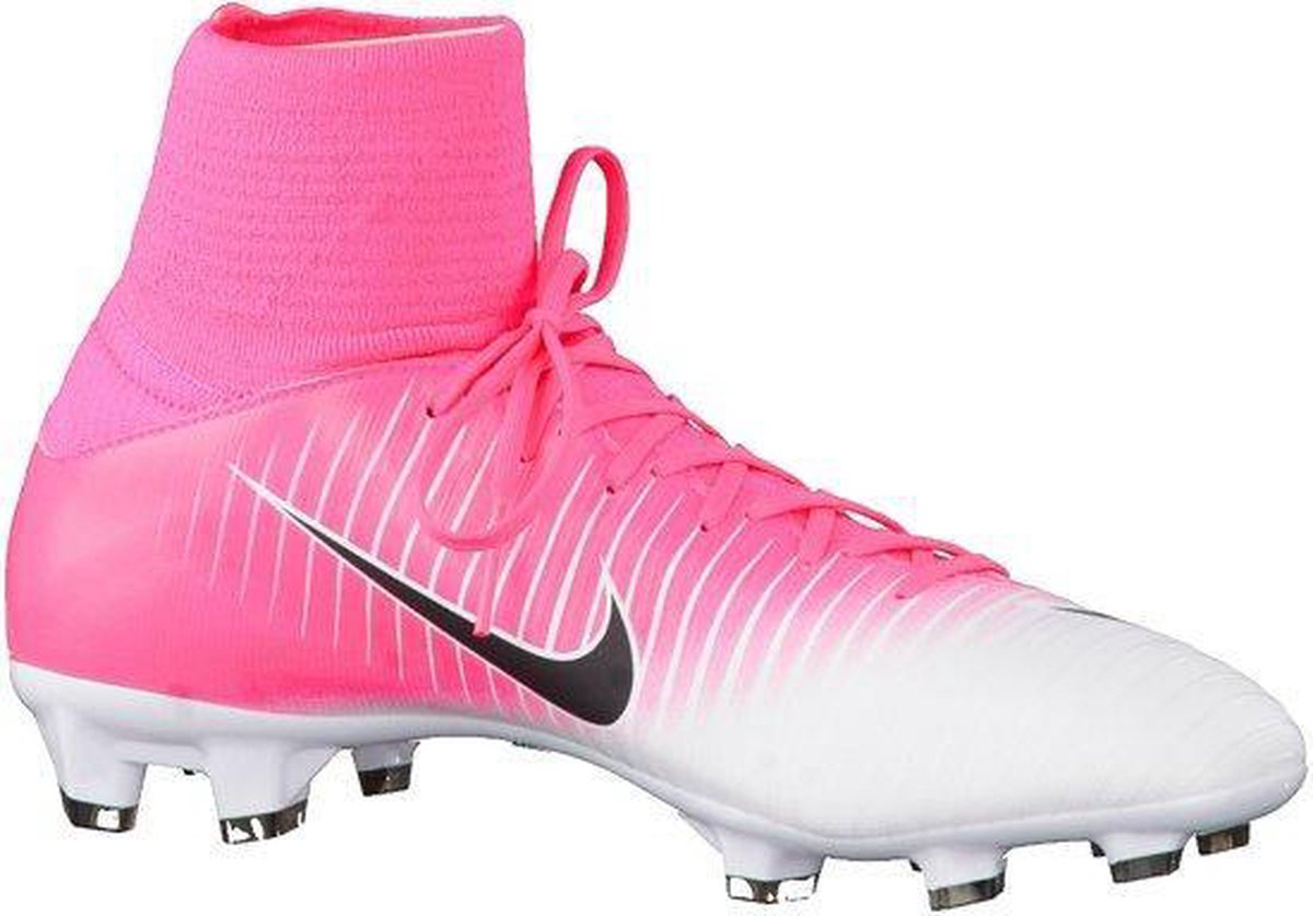 Nike Mercurial Superfly V - voetbalschoenen - roze/wit - maat 38,5 | bol