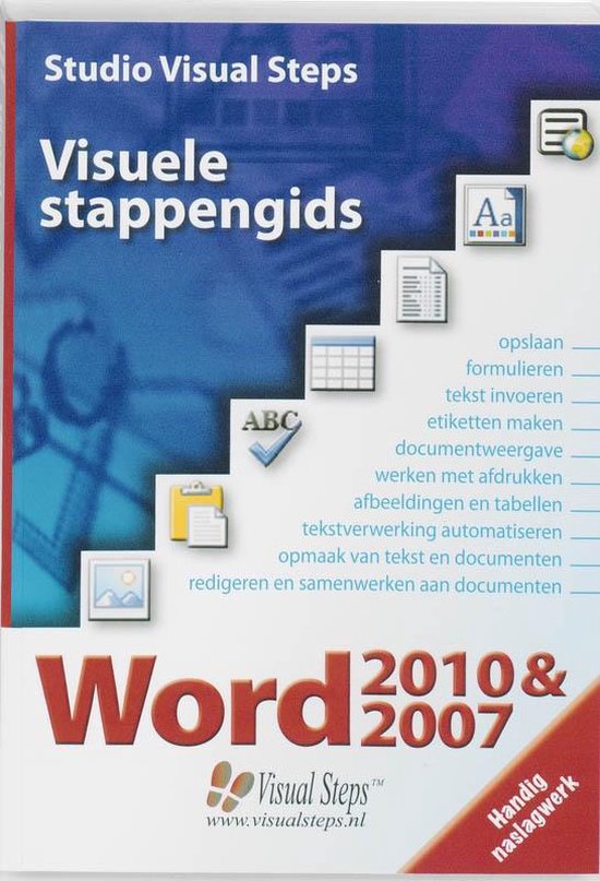 Visuele stappengids Word 2010 & 2007 - cover