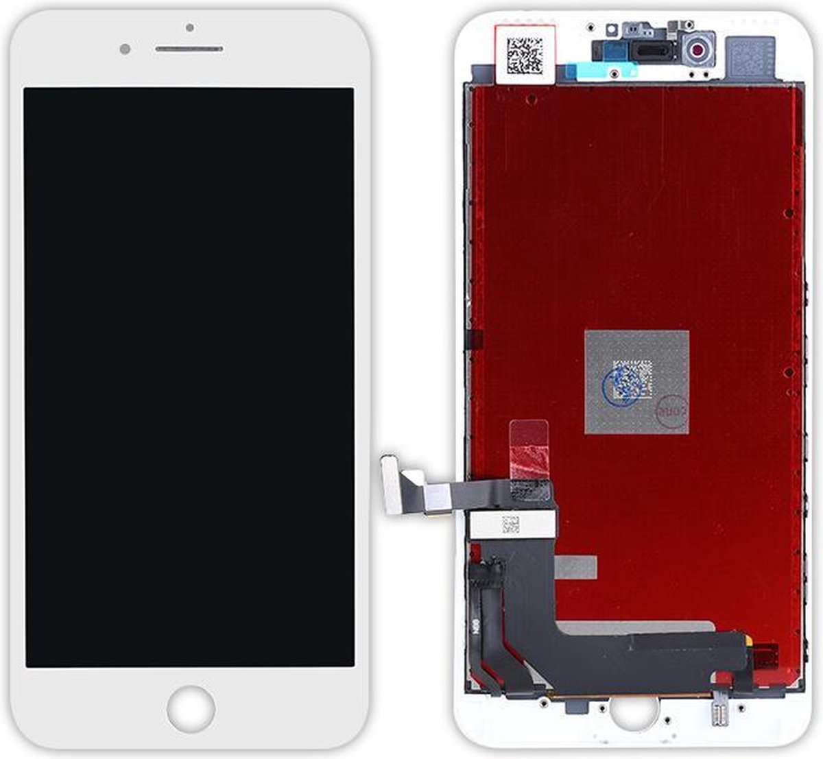 Apple iPhone 8 Plus LCD en Touchscreen Scherm Wit iFixiteasy