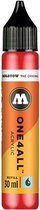 Molotow ONE4ALL™ - 30ml rode navul Inkt op acrylbasis