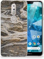 Nokia 7.1 TPU Hoesje Design Steen