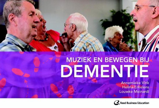 Cover van het boek 'Muziek en bewegen bij dementie'