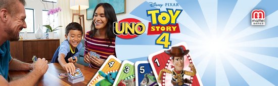 Thumbnail van een extra afbeelding van het spel UNO Kaartspel Toy Story 4 - Kaartspel