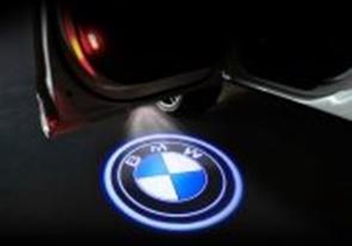 tafereel verlies uzelf Emulatie 4x led deur logo BMW deurverlichting | bol.com