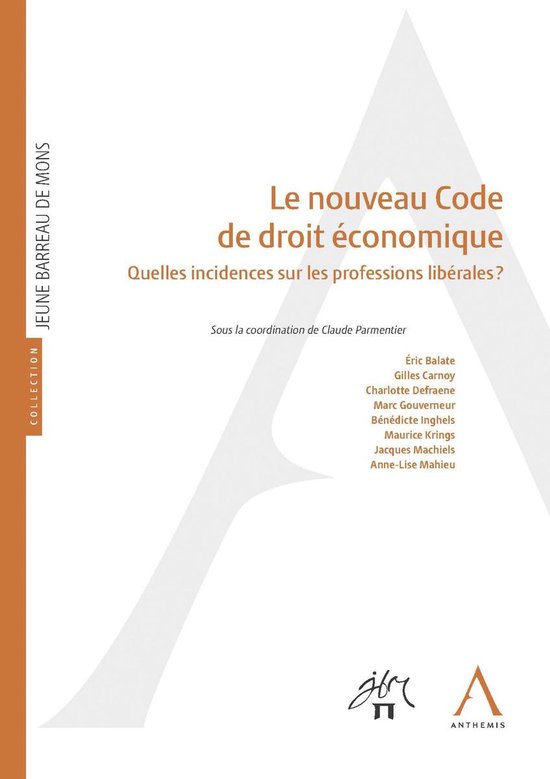 Le nouveau Code de droit économique - cover