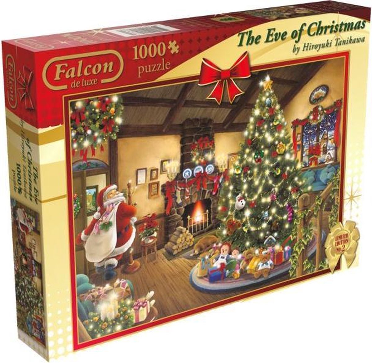 Bol Com Falcon Puzzel The Eve Of Christmas Legpuzzel Stukjes