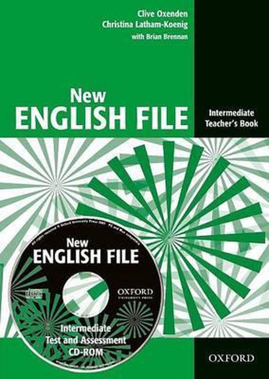New English File: Intermediate: Teacher'S Book With Test And - cover
